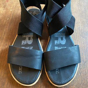 Sorel Sandal, Black, Size 7.5
